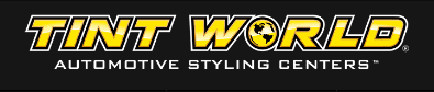 A black and yellow logo for the new world style styling center.